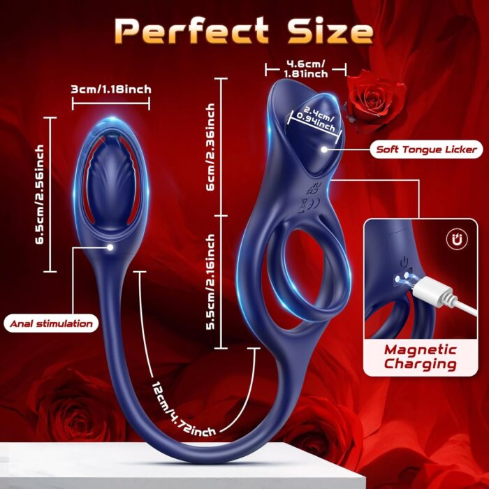 Cock Ring With Prostate Massager App Control 1