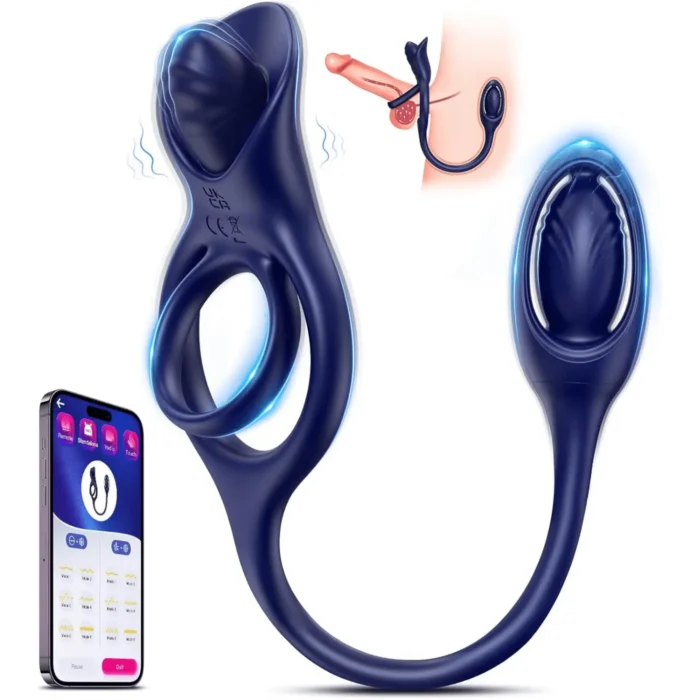 Cock Ring With Prostate Massager App Control 2