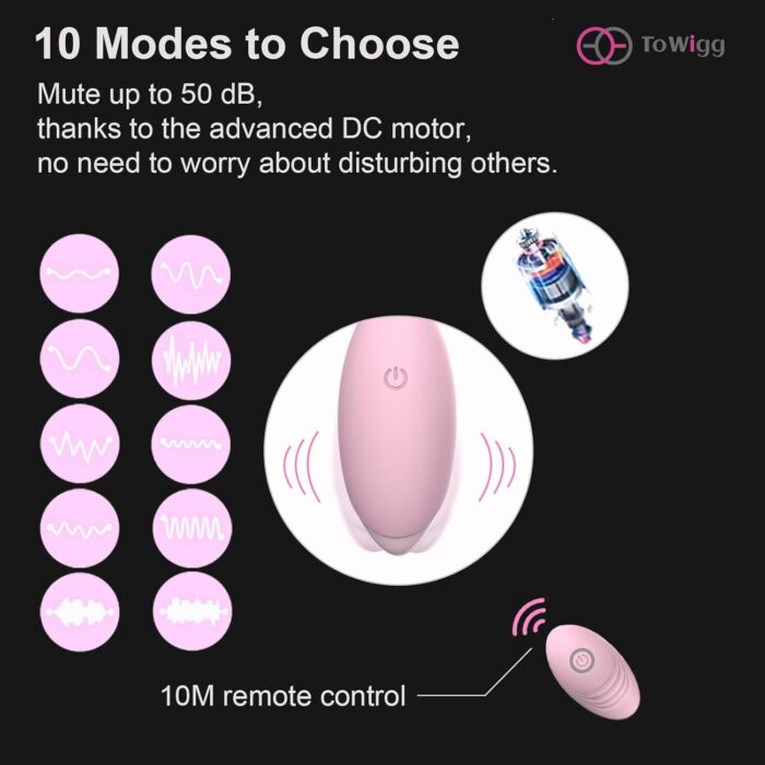 Egg Shaoe Kegel Ball Vibrator With Remote 3
