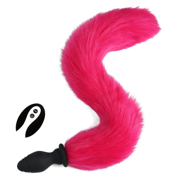 Remote Control Fox Tail Anal Butt Plug 1