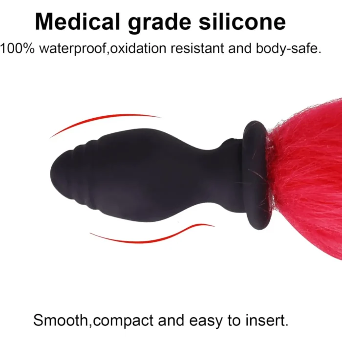 Remote Control Fox Tail Anal Butt Plug 2