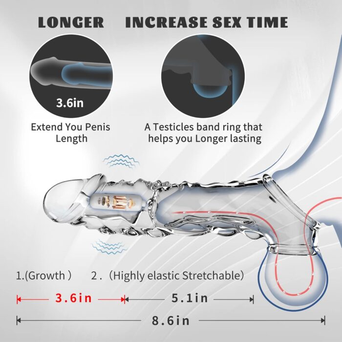 Reusable pro extender with vibrator 2