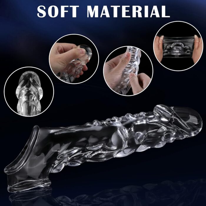 Reusable pro extender with vibrator 3