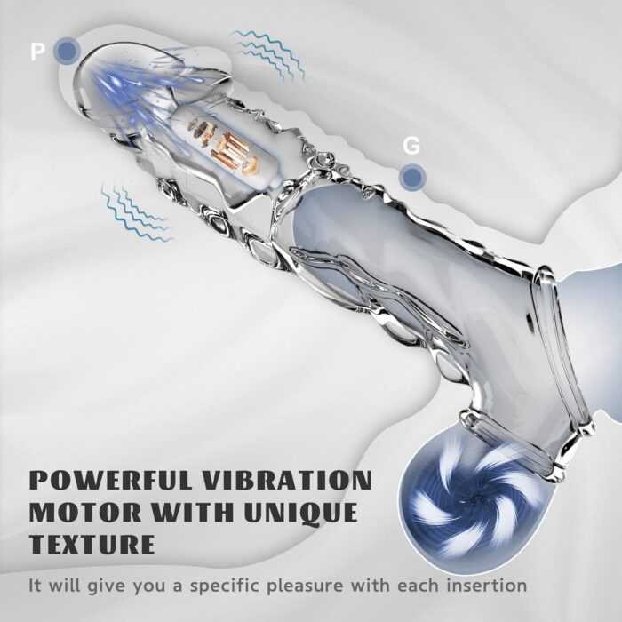 Reusable pro extender with vibrator 4