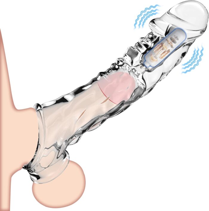 Reusable pro extender with vibrator
