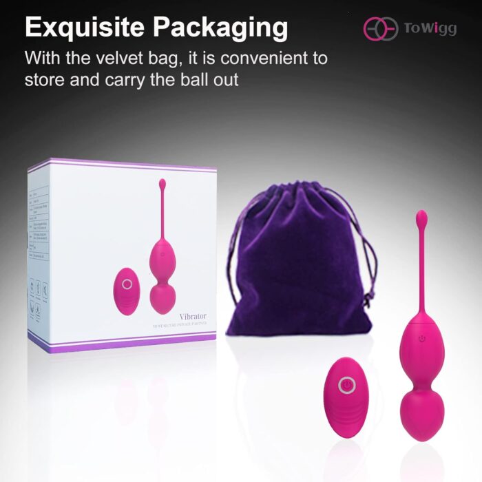 S Hande Kegel Ball Vibrator With Remote 1