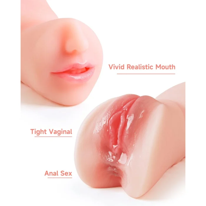 2 in 1 3D Vagina And Anal 3
