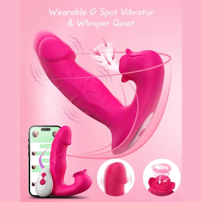 2 in 1 Clit Sucker And Insertable Vibrator 1