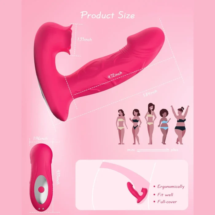 2 in 1 Clit Sucker And Insertable Vibrator 2