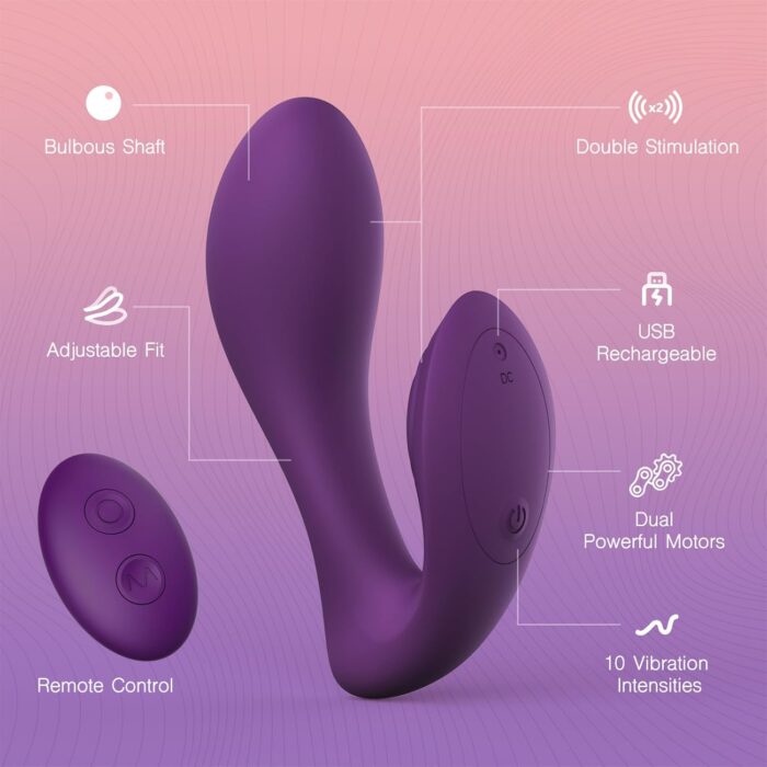Butterfly Vibrator for Her With Remote 2