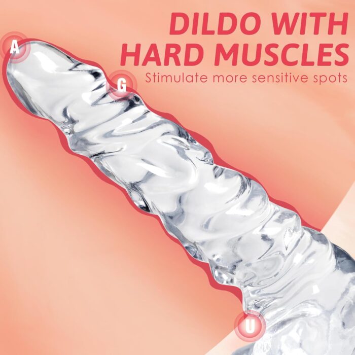 Glacier Solid Glass Deep Desire Dildo 2