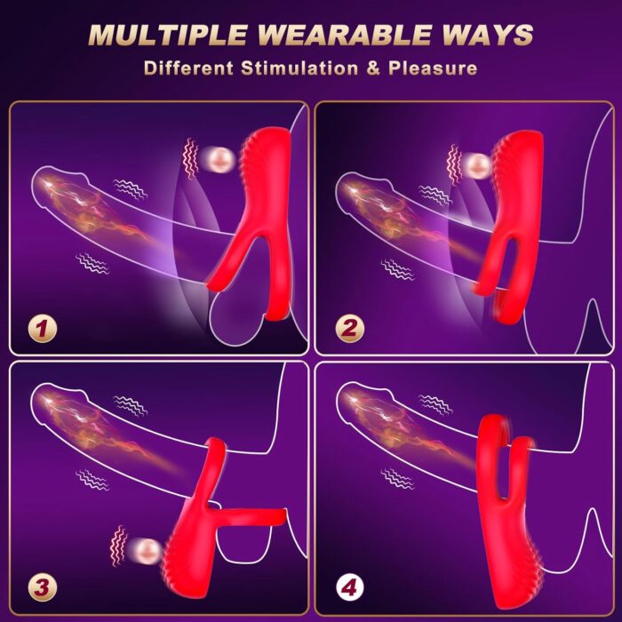 Himan Vibrating Ring For Couples 1