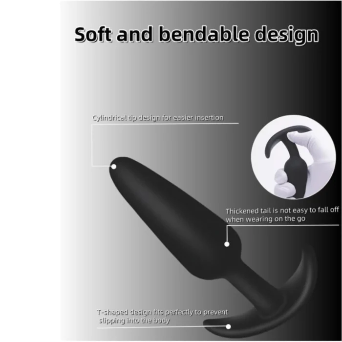 Long Session Silicone Butt Plugs Set 2