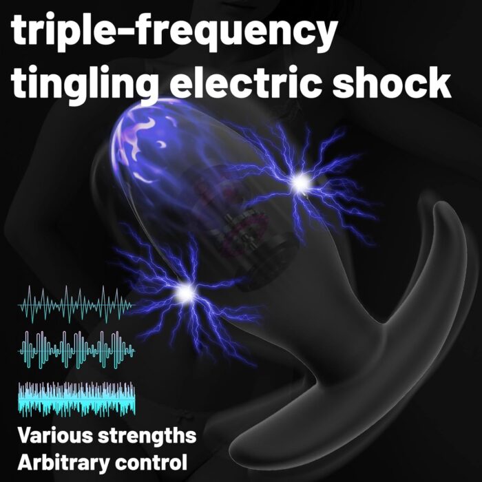 Luminous Vibrating Butt Plug9 - Image 5