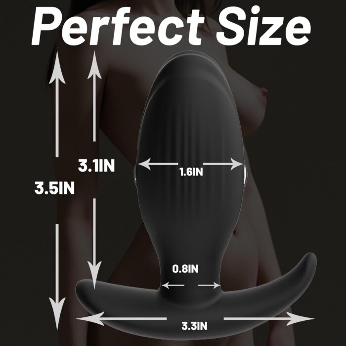 Luminous Vibrating Butt Plug9 - Image 3