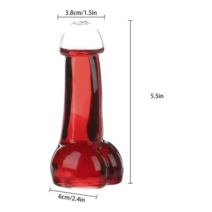 Penis Shape Wine Glass - Image 3