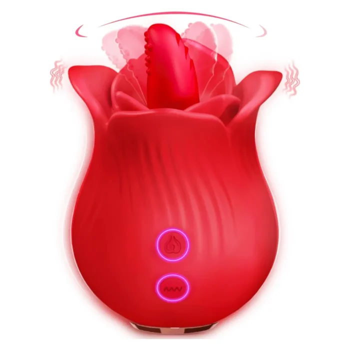 Rose Shape Vagina Licker 1