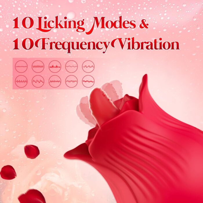 Rose Shape Vagina Licker