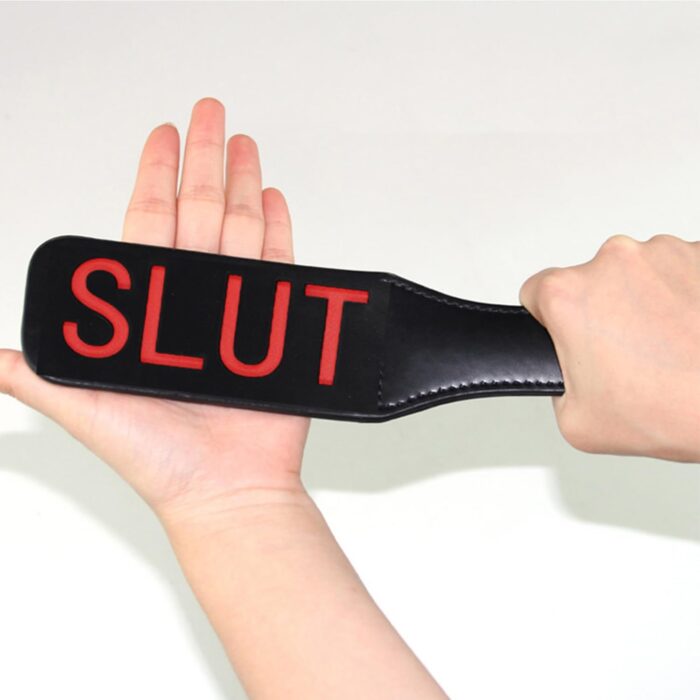 Spanking Leather Paddle 1