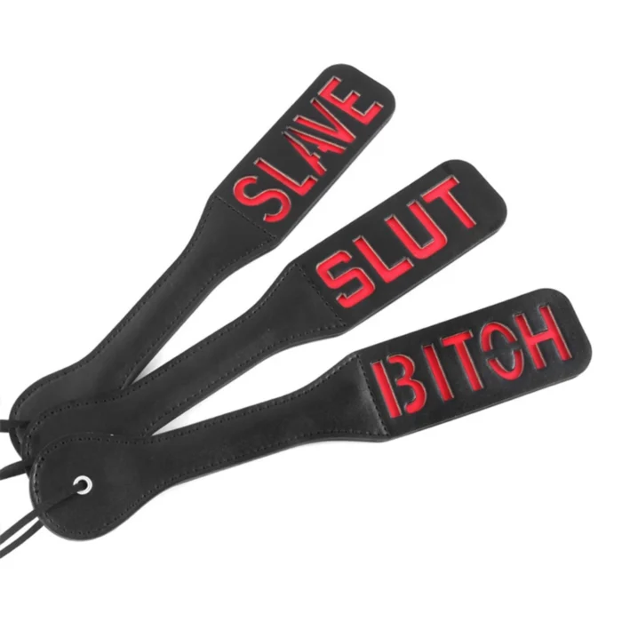 Spanking Leather Paddle 3
