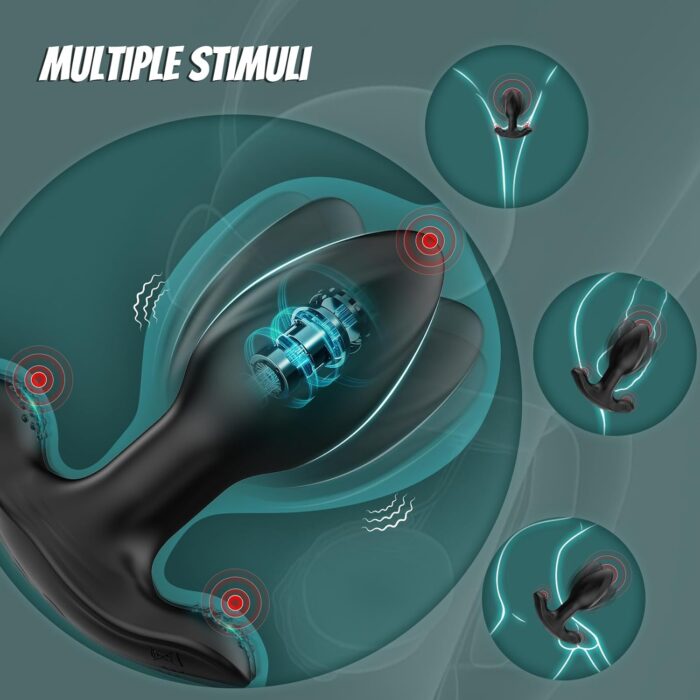 Strong Vibrating Butt Plug With Remote 3