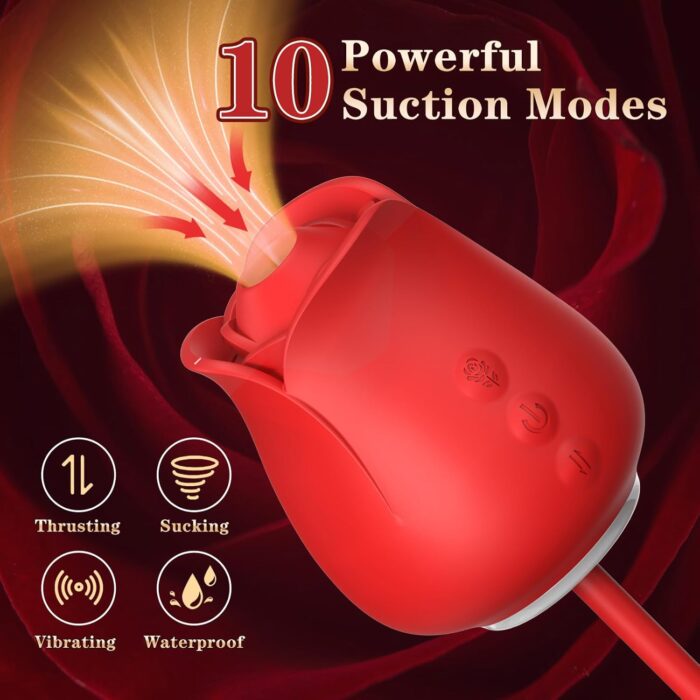 Sucker And Thrusting Vibrator 4