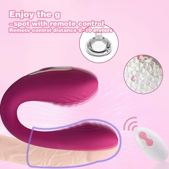 U Shape Vibrator With Remote 2
