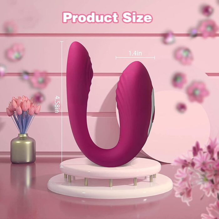 U Shape Vibrator With Remote 4