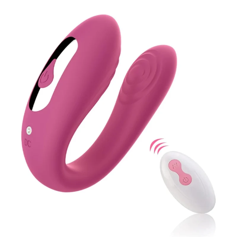 U Shape Vibrator With Remote
