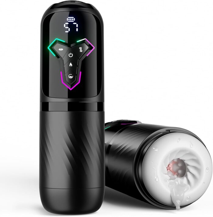 Vibrating Male Masturbator With Sex Sounds