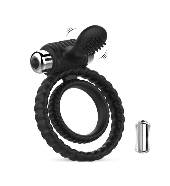 Vibrating Ring For Men ( Dual Rings ) 1
