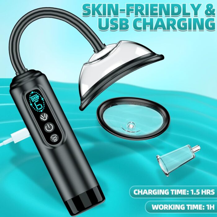 Xuanai Vibrating Clitoris Stimulating Vaginal Vacuum Pump 5